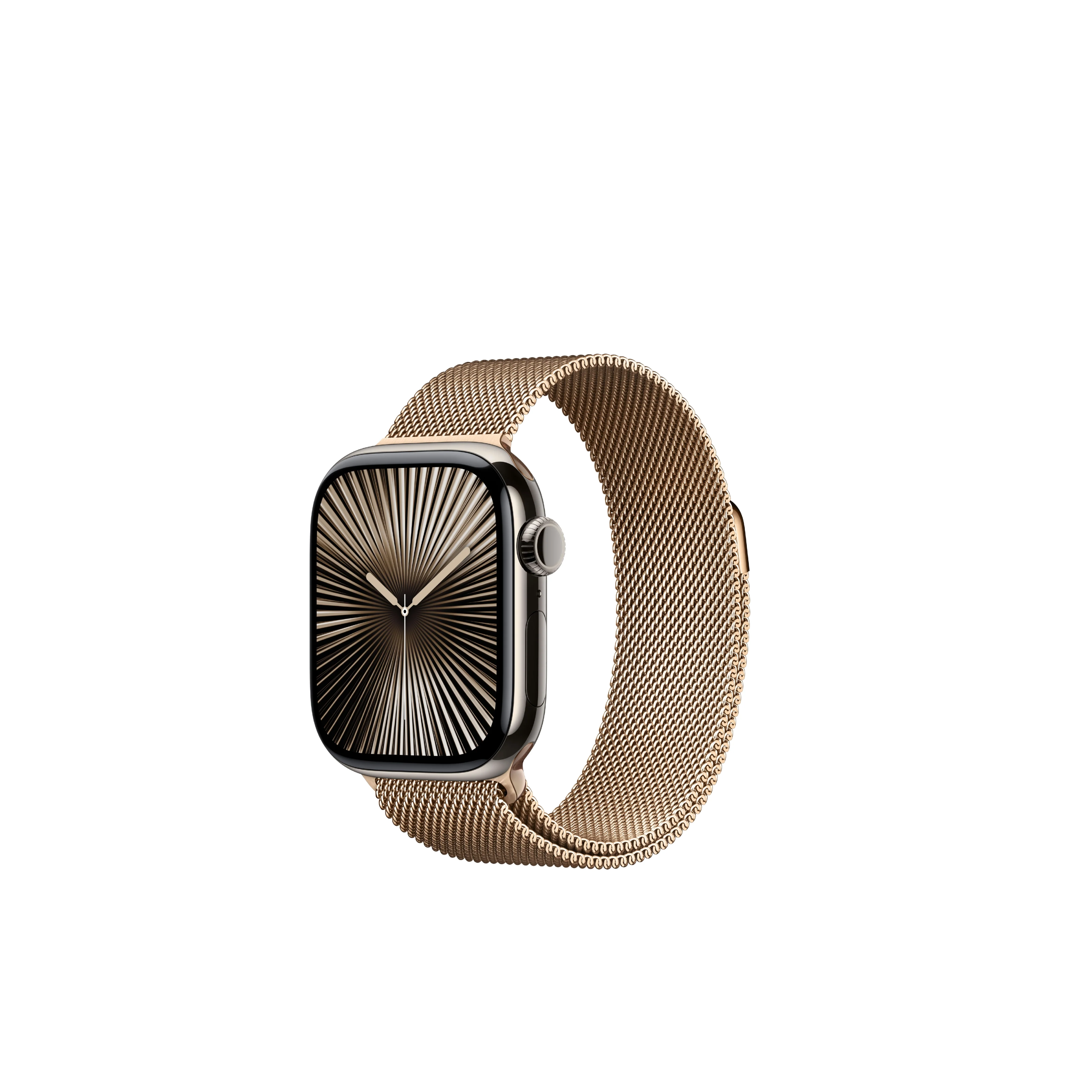 Apple Watch Series 10 42mm Titanium Case Milanese Loop - Image 4