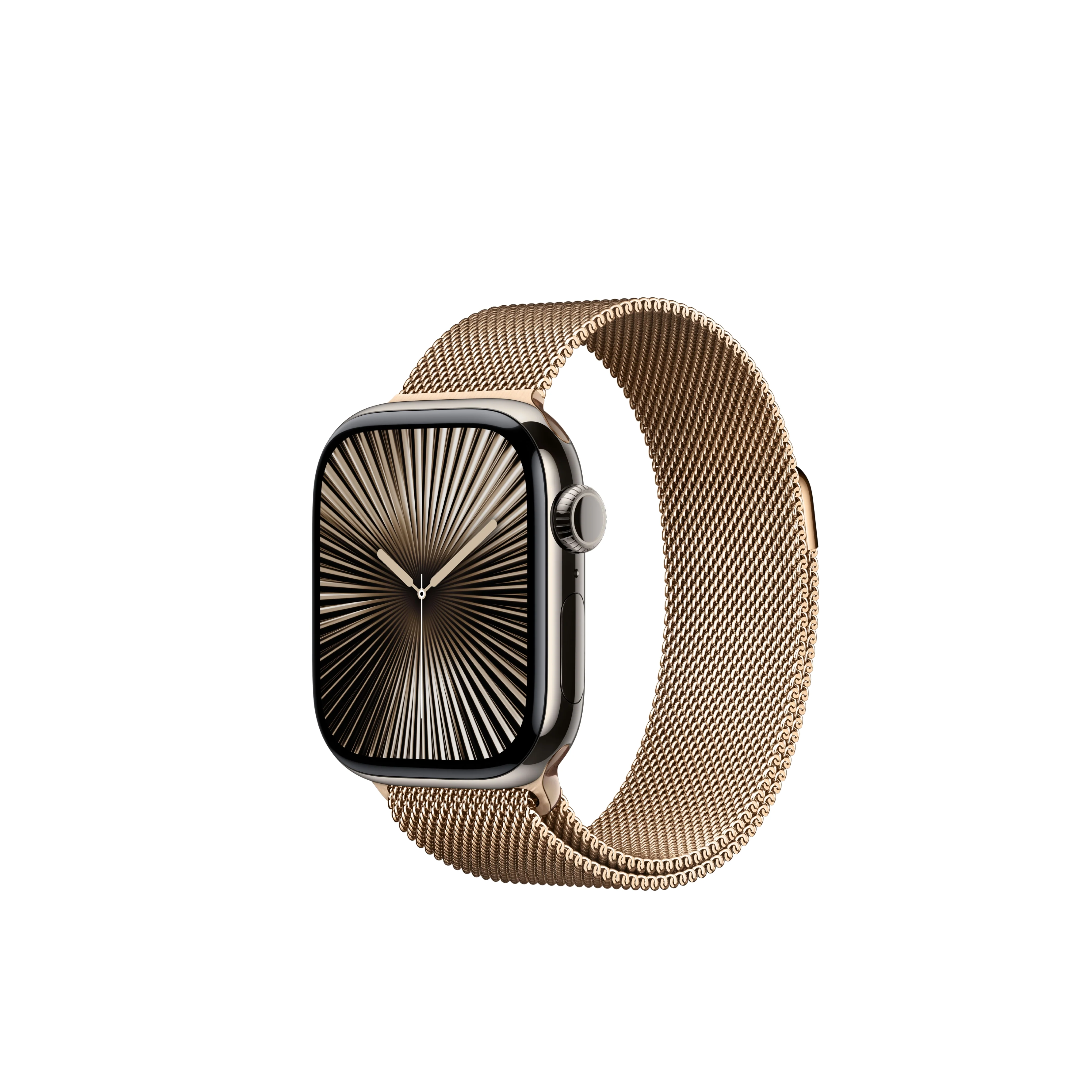 Apple Watch Series 10 46mm Titanium Case Milanese Loop - Image 4