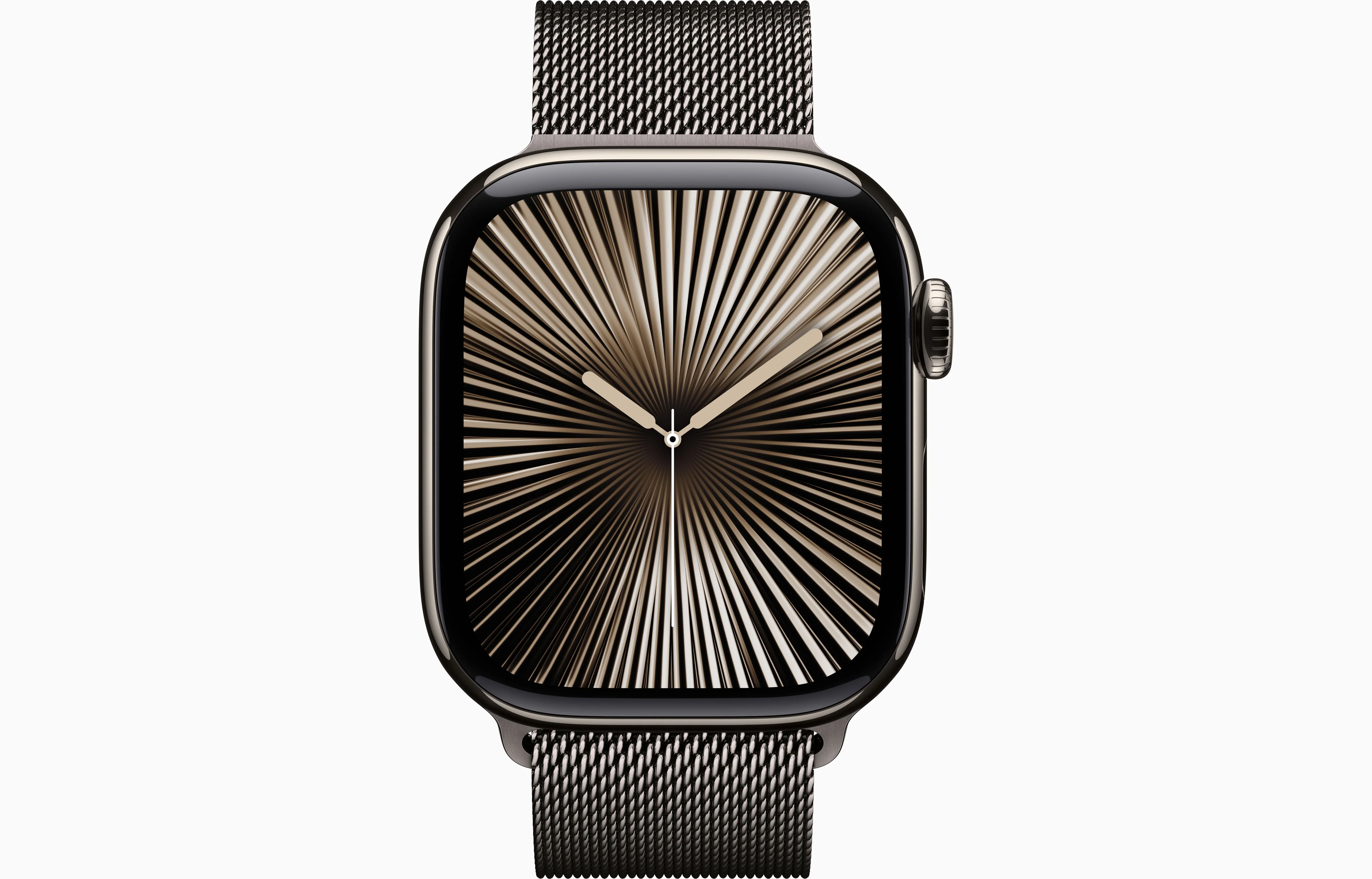 Apple Watch Series 10 46mm Titanium Case Milanese Loop - Image 8