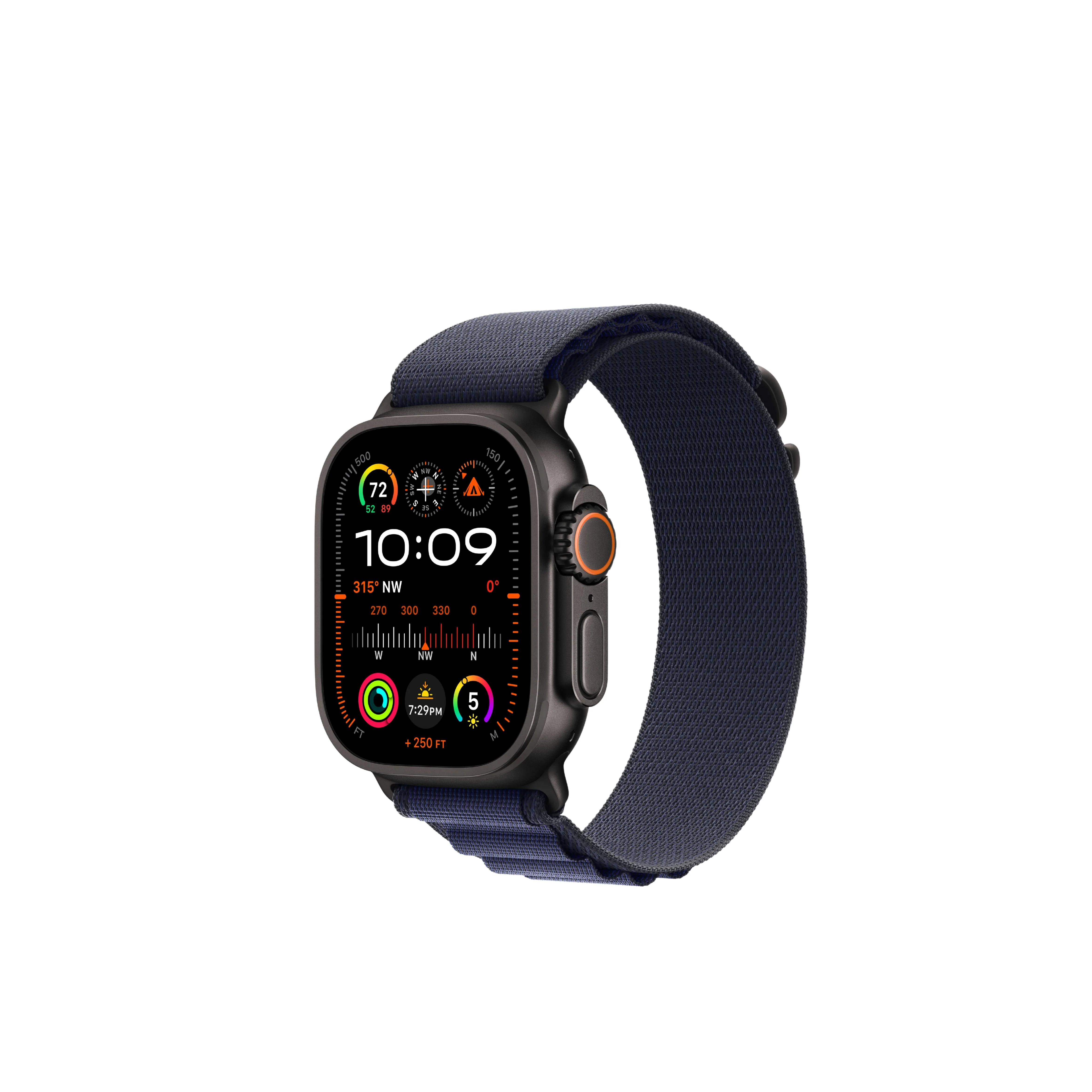 Apple Watch Ultra 2 Black Titanium Case Alpine Loop - Image 4