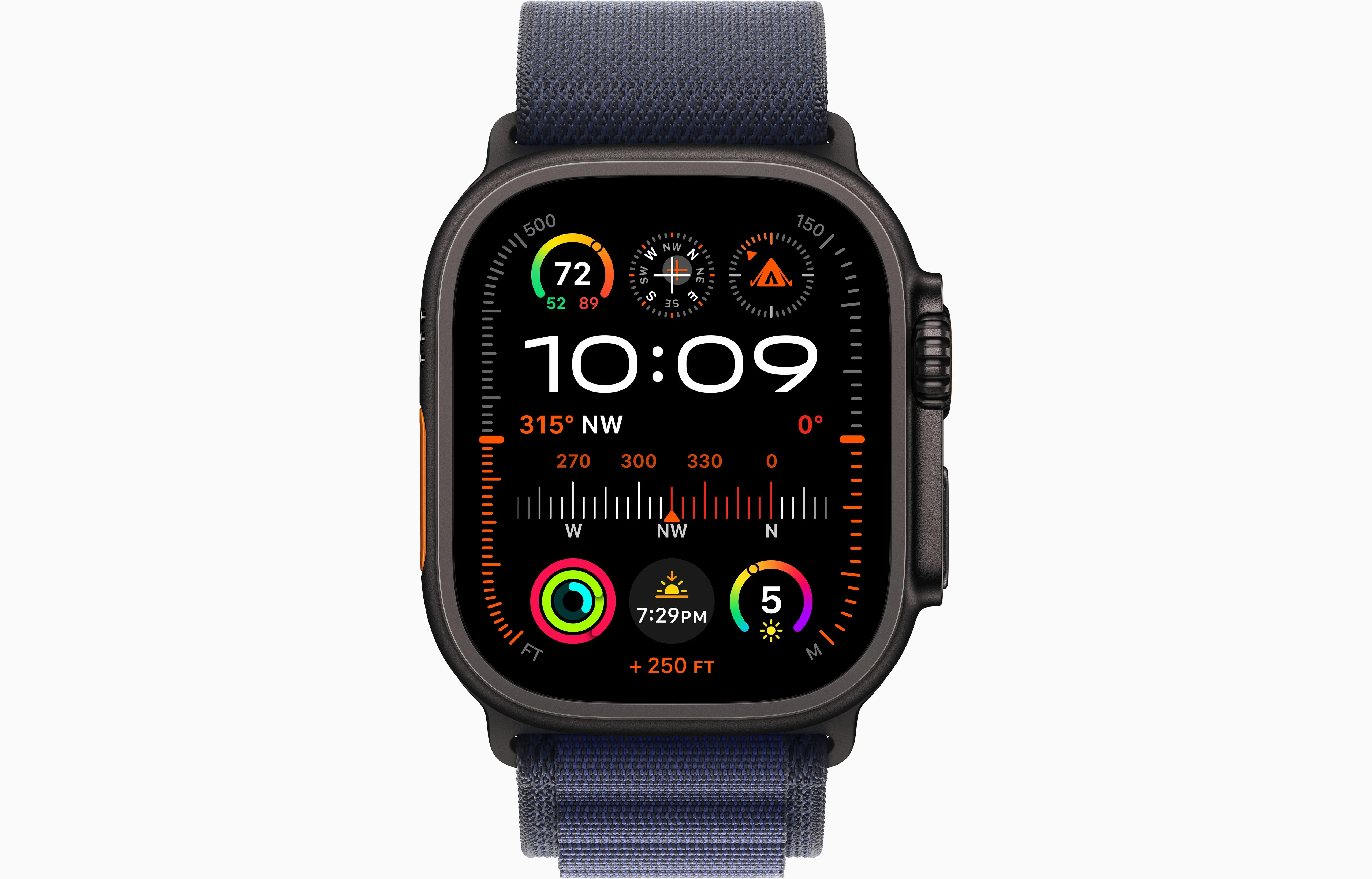 Apple Watch Ultra 2 Black Titanium Case Alpine Loop - Image 5
