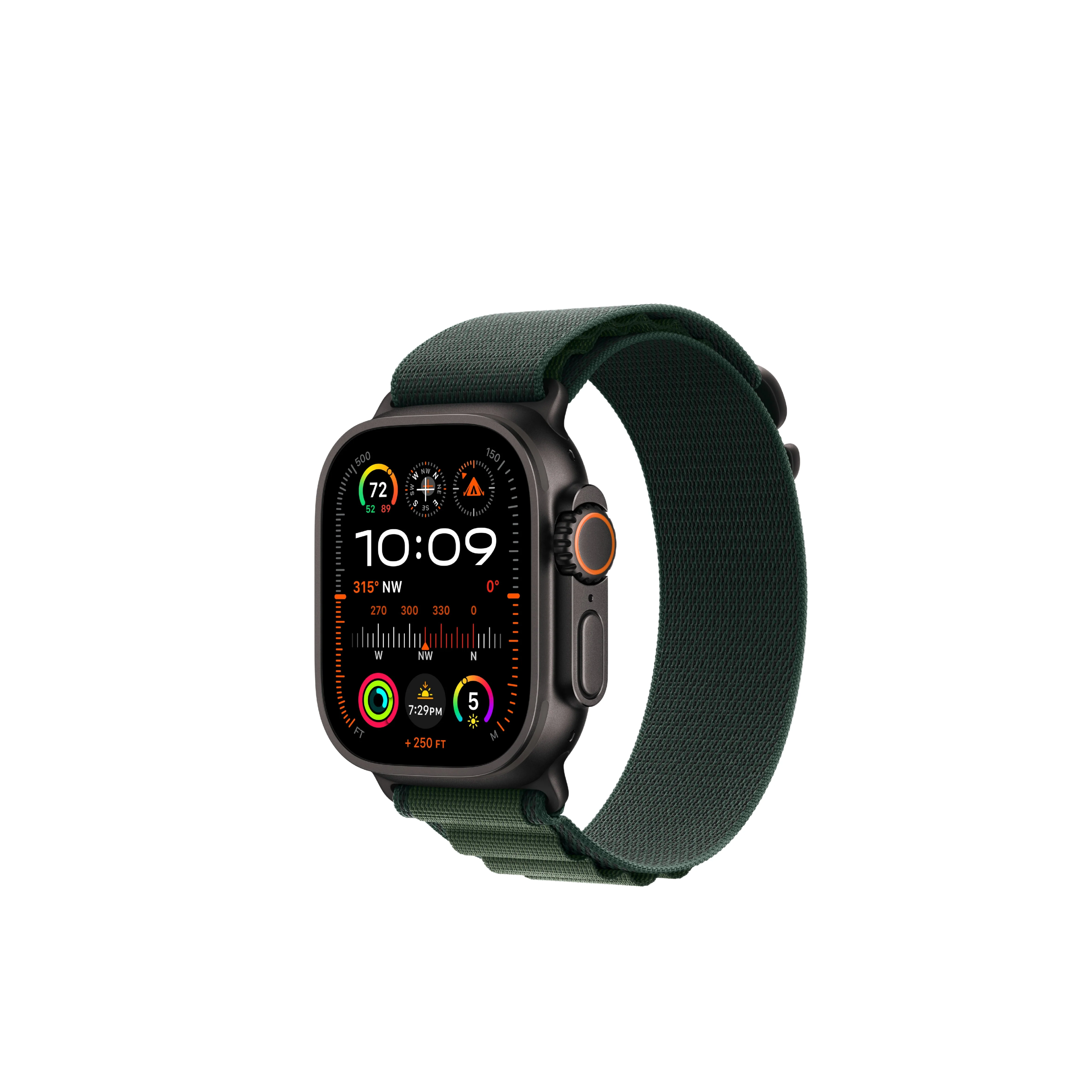 Apple Watch Ultra 2 Black Titanium Case Alpine Loop - Image 7