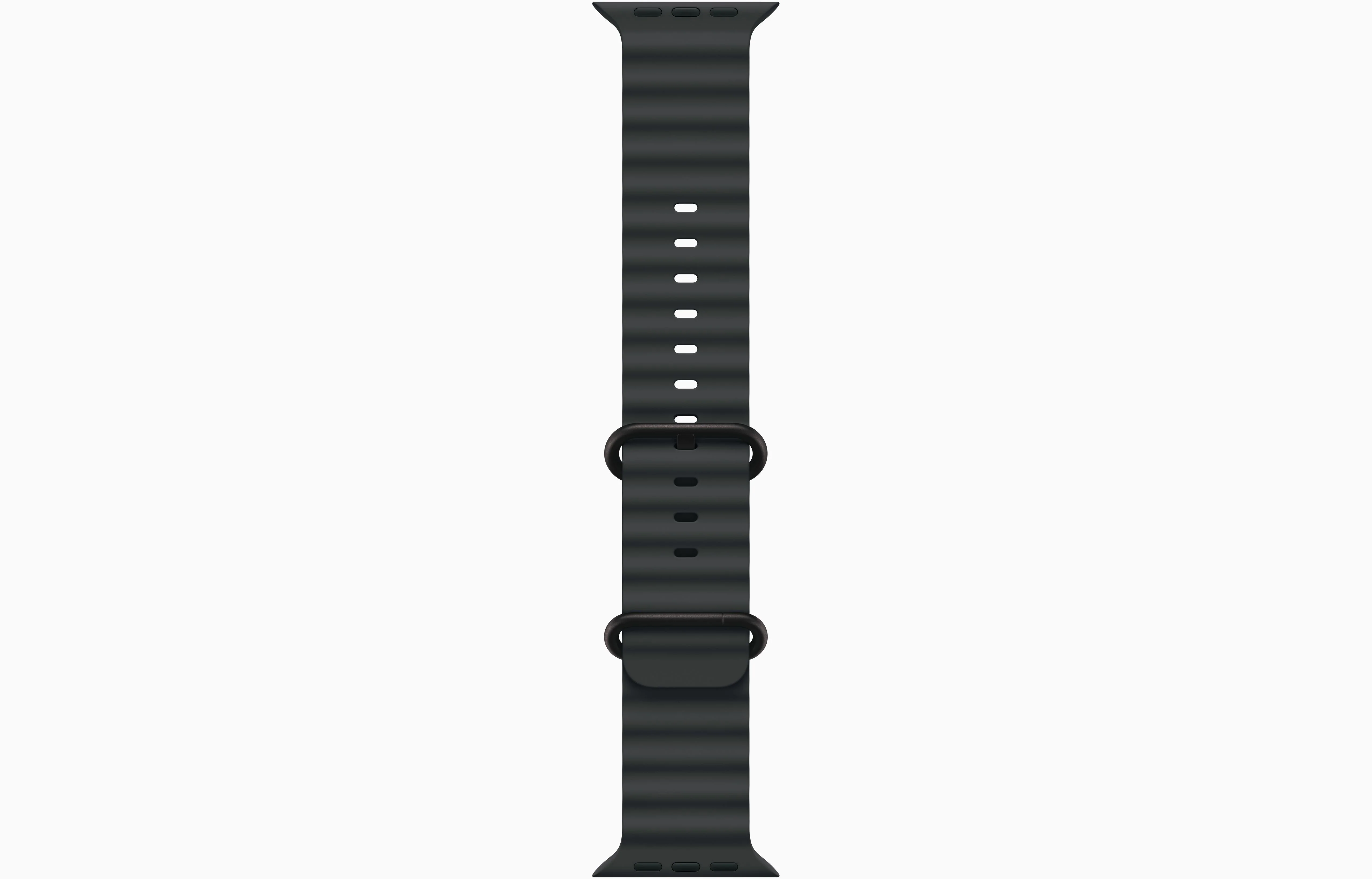 Apple Watch Ultra 2 Black Titanium Case Ocean Band - Image 9