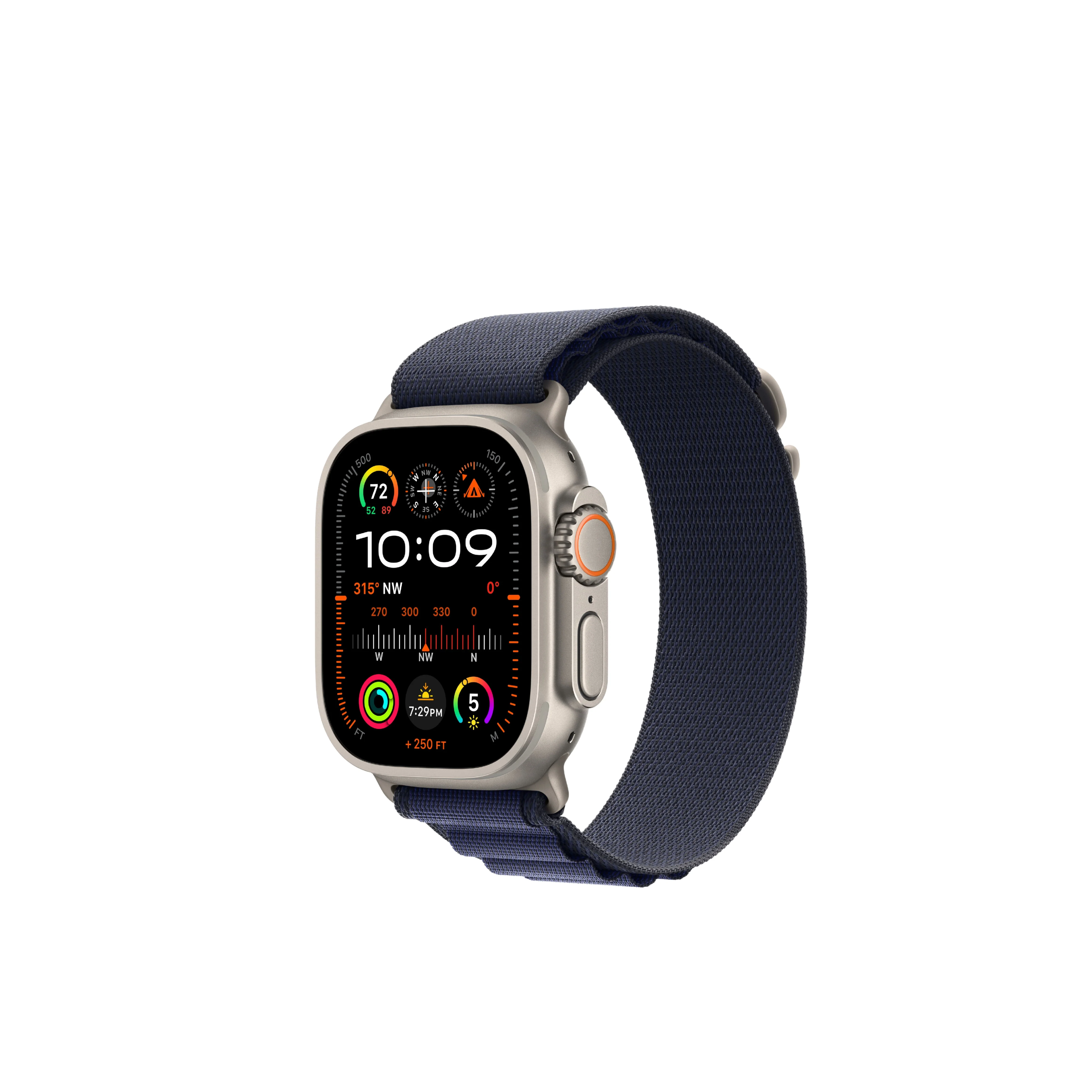 Apple Watch Ultra 2 Natural Titanium Case Alpine Loop - Image 4