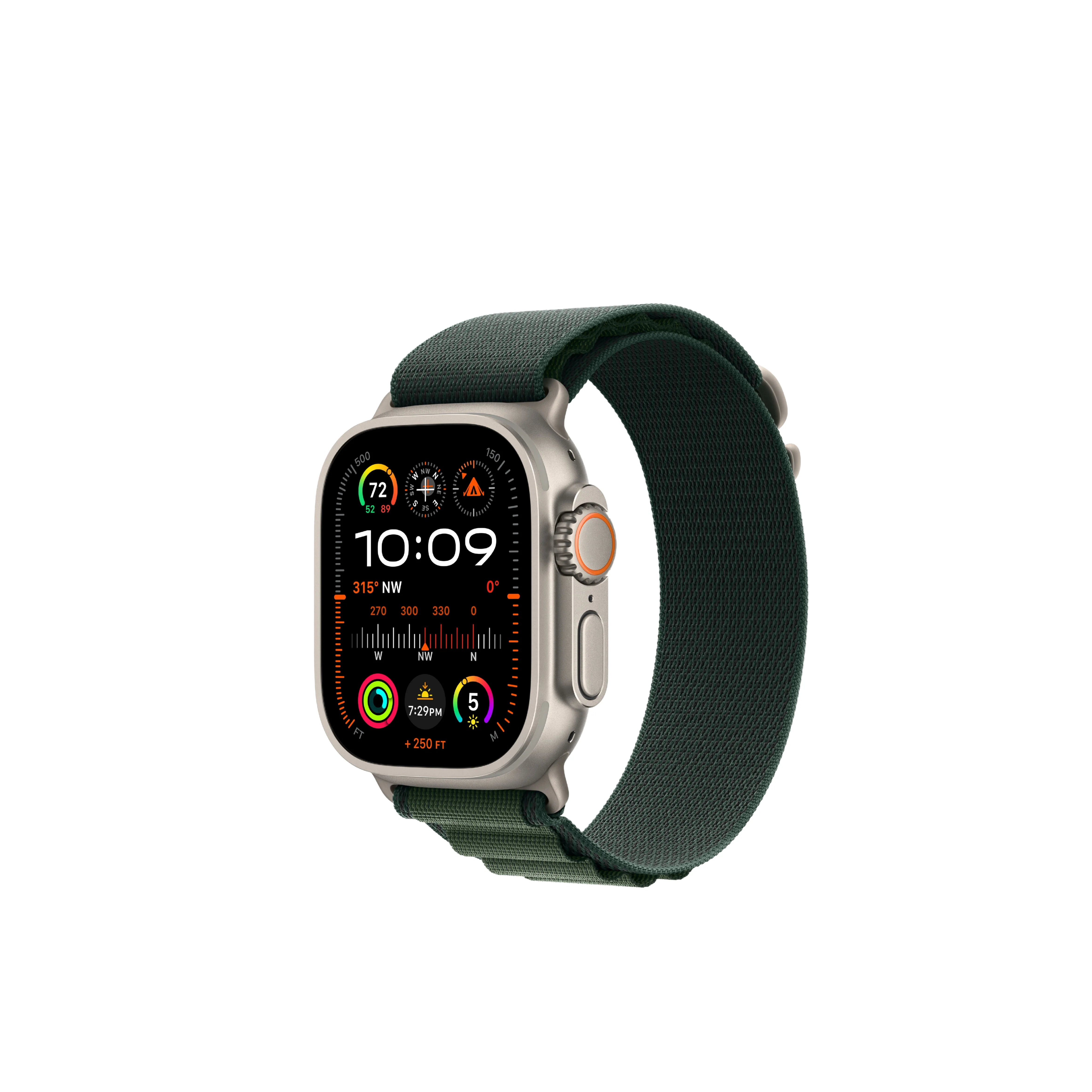 Apple Watch Ultra 2 Natural Titanium Case Alpine Loop - Image 7