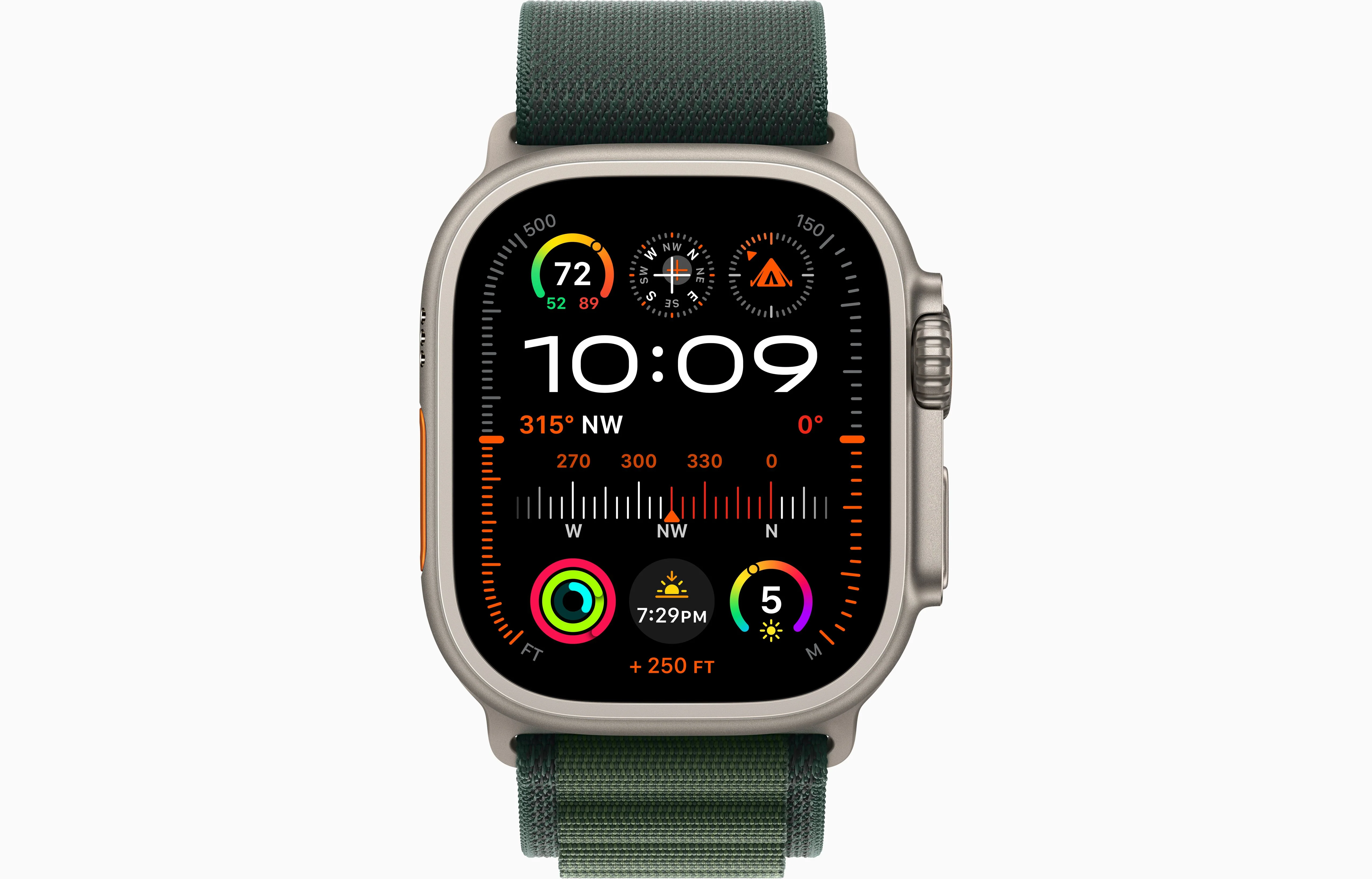 Apple Watch Ultra 2 Natural Titanium Case Alpine Loop - Image 8