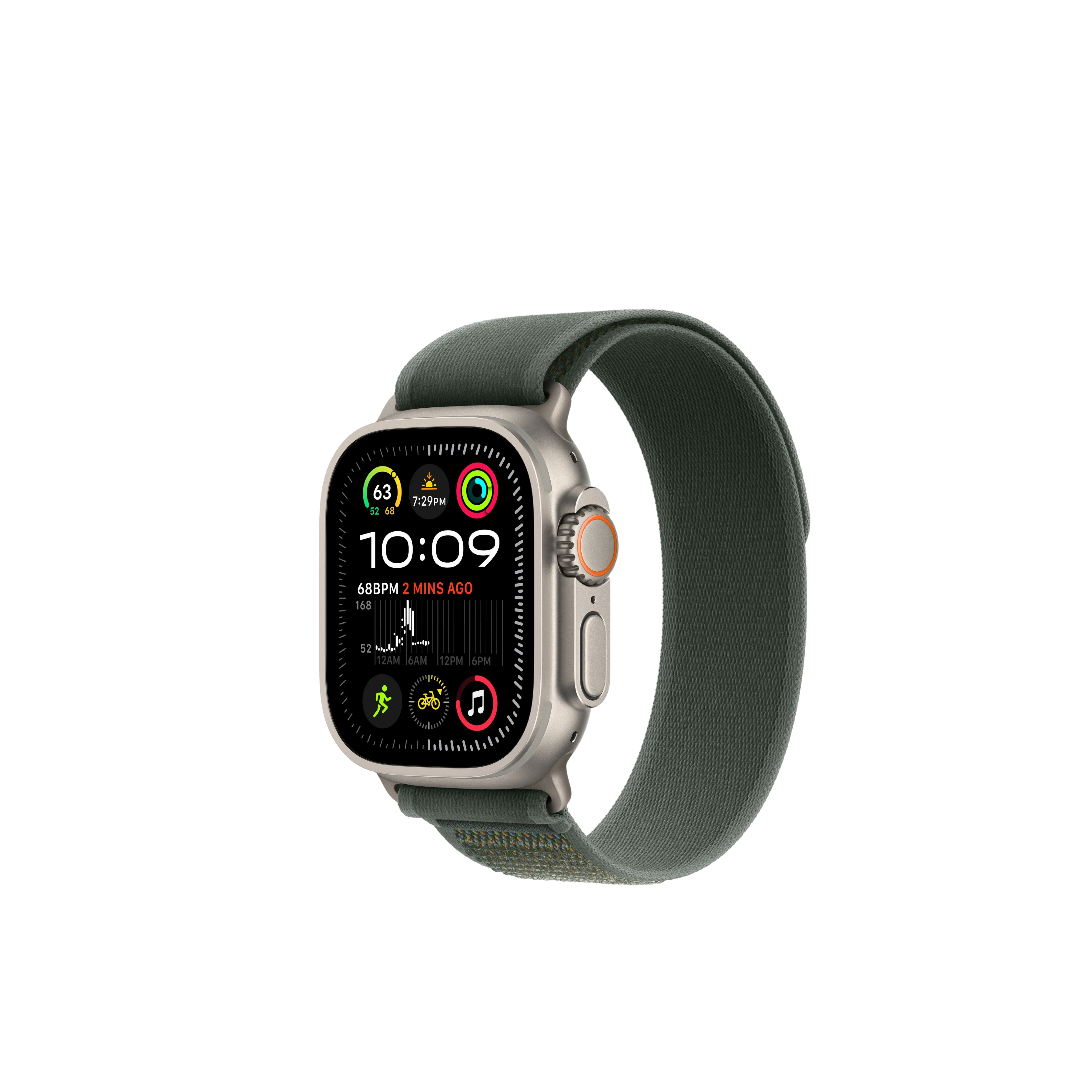 Apple Watch Ultra 2 Natural Titanium Case Trail Loop - Image 4
